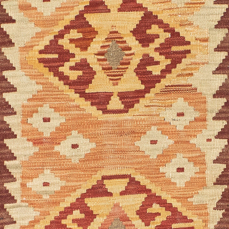 Runner Kelim Rug - Oriental - 189 x 75 cm - light brown