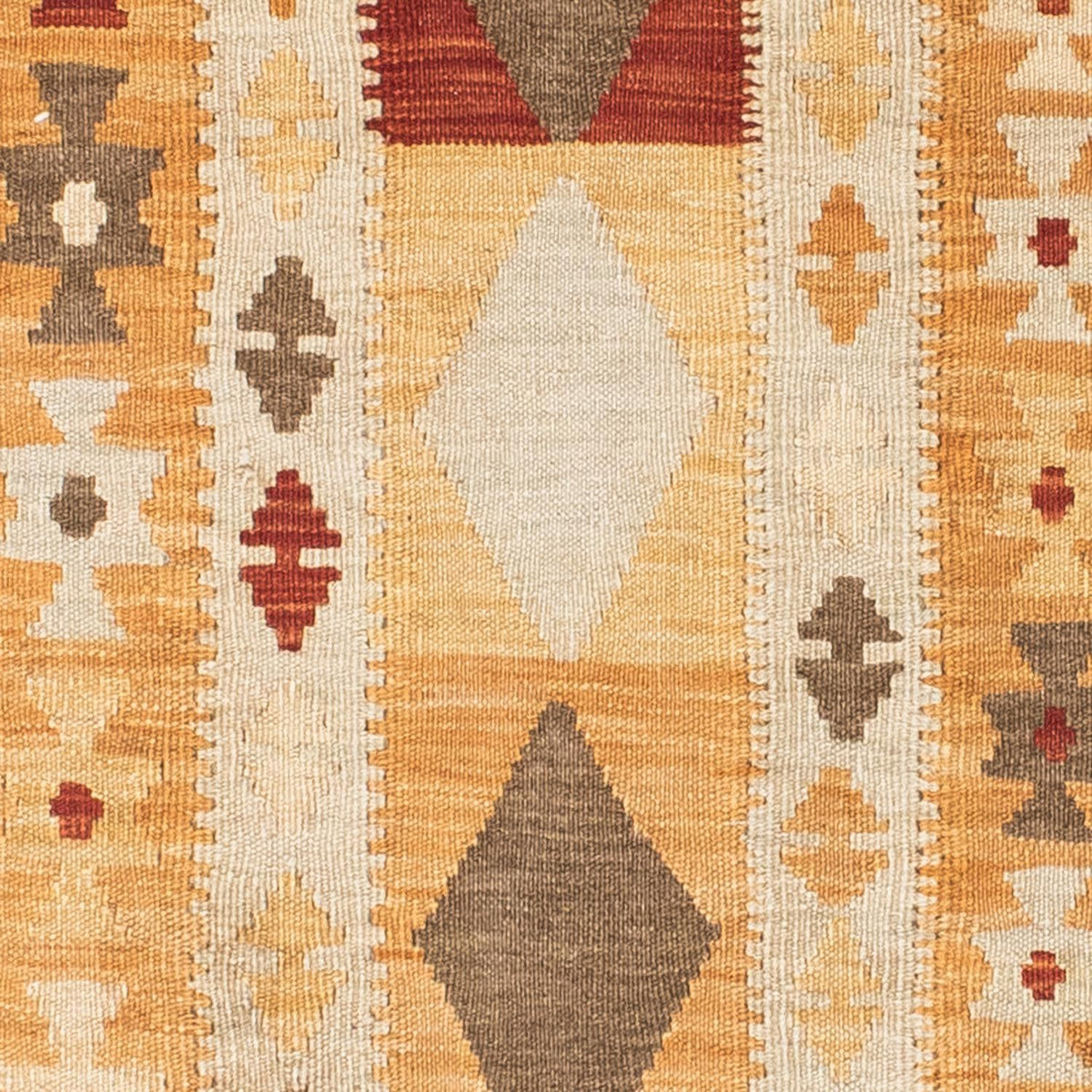 Runner Kelim Rug - Oriental - 196 x 72 cm - beige
