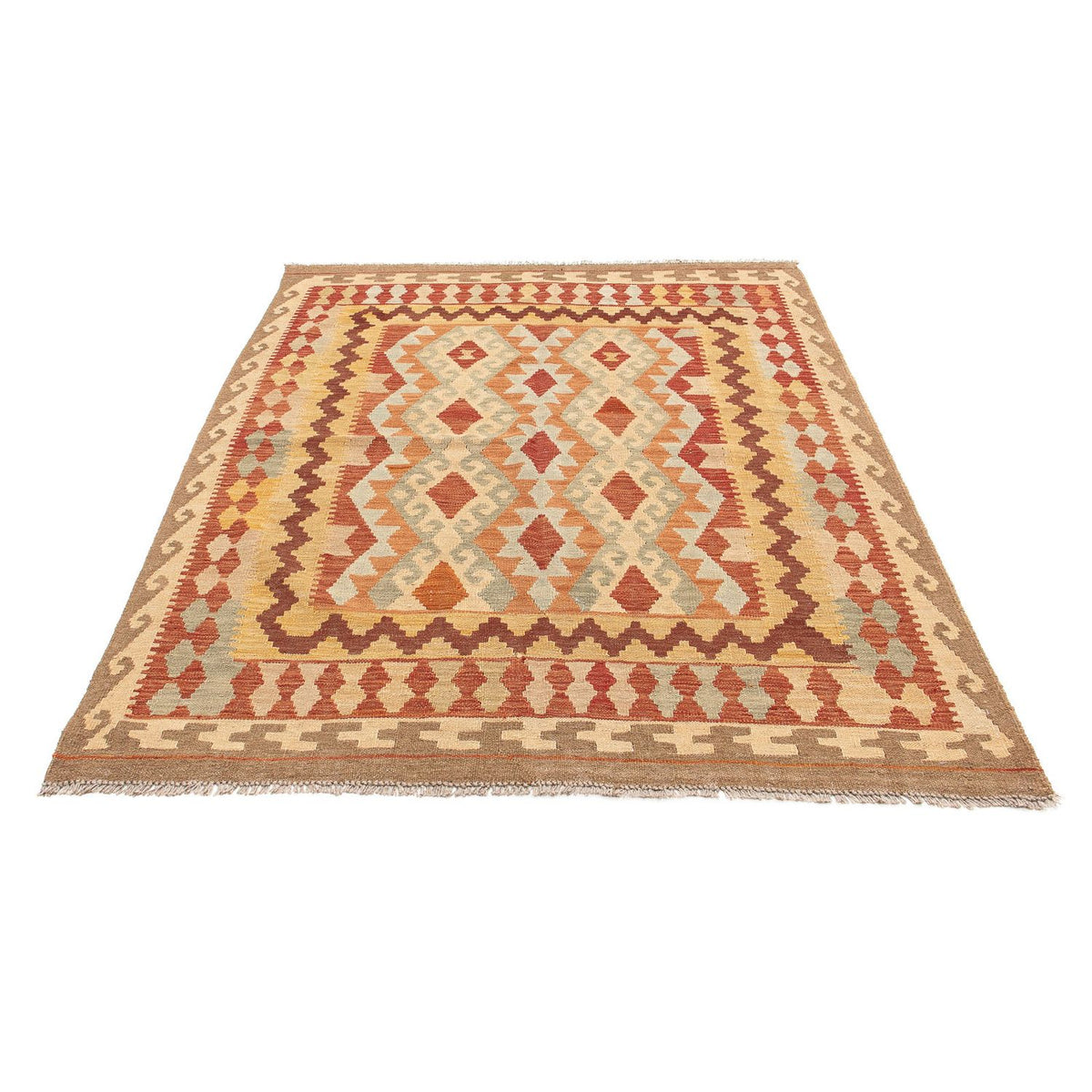 Kelim Rug - Oriental - 203 x 145 cm - multicolored