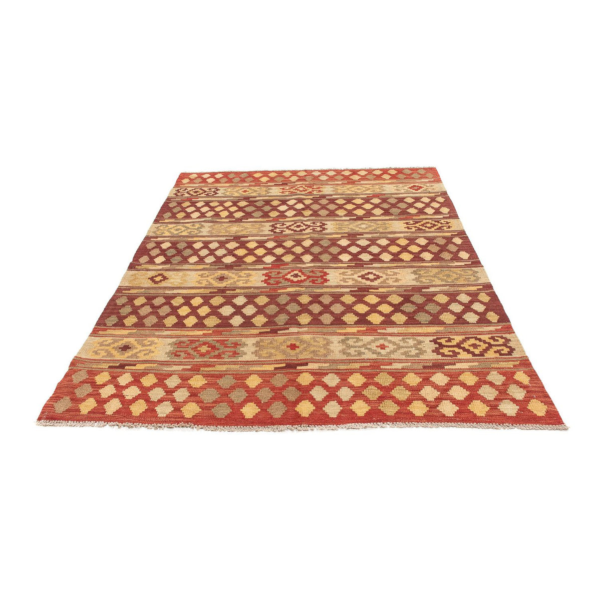 Kelim Rug - Oriental - 202 x 147 cm - multicolored