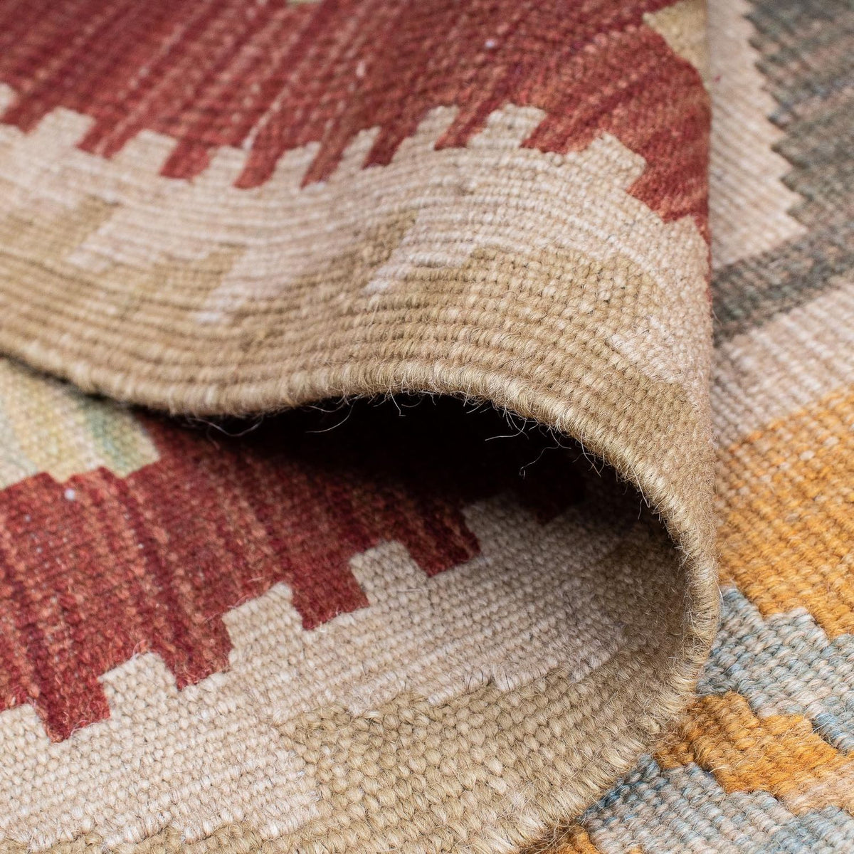 Kelim Rug - Oriental - 195 x 146 cm - multicolored