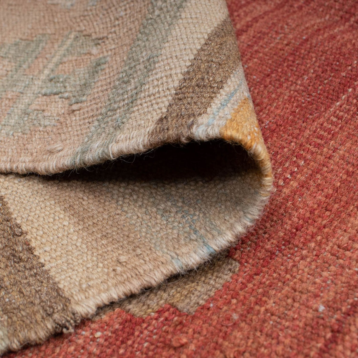 Kelim Rug - Splash - 192 x 126 cm - multicolored