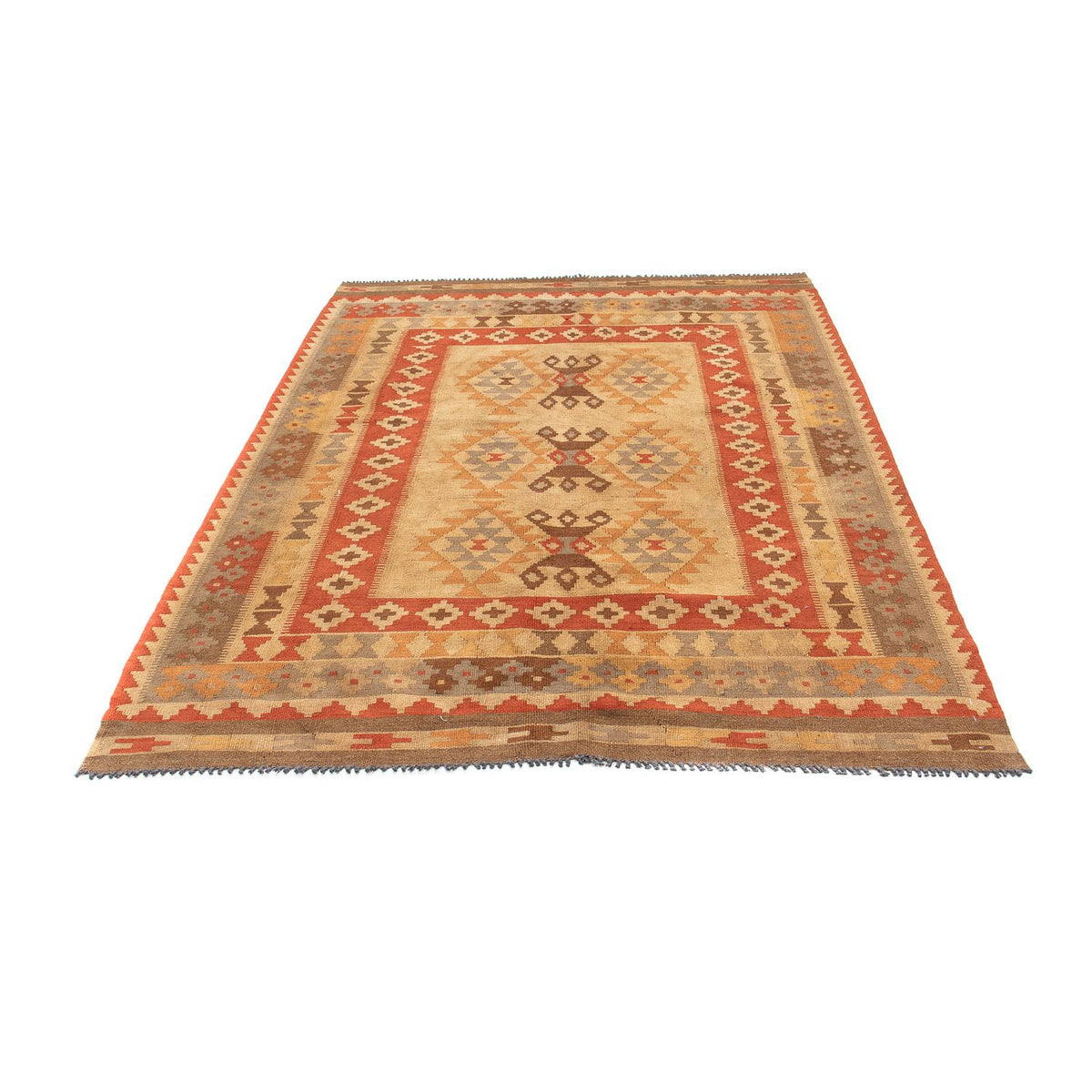 Kelim Rug - Oriental - 201 x 144 cm - multicolored
