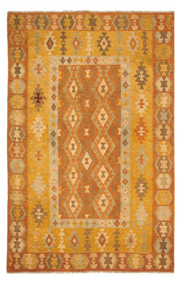 Kelim Rug - Splash - 294 x 200 cm - multicolored