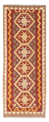 Runner Kelim Rug - Oriental - 196 x 76 cm - light brown