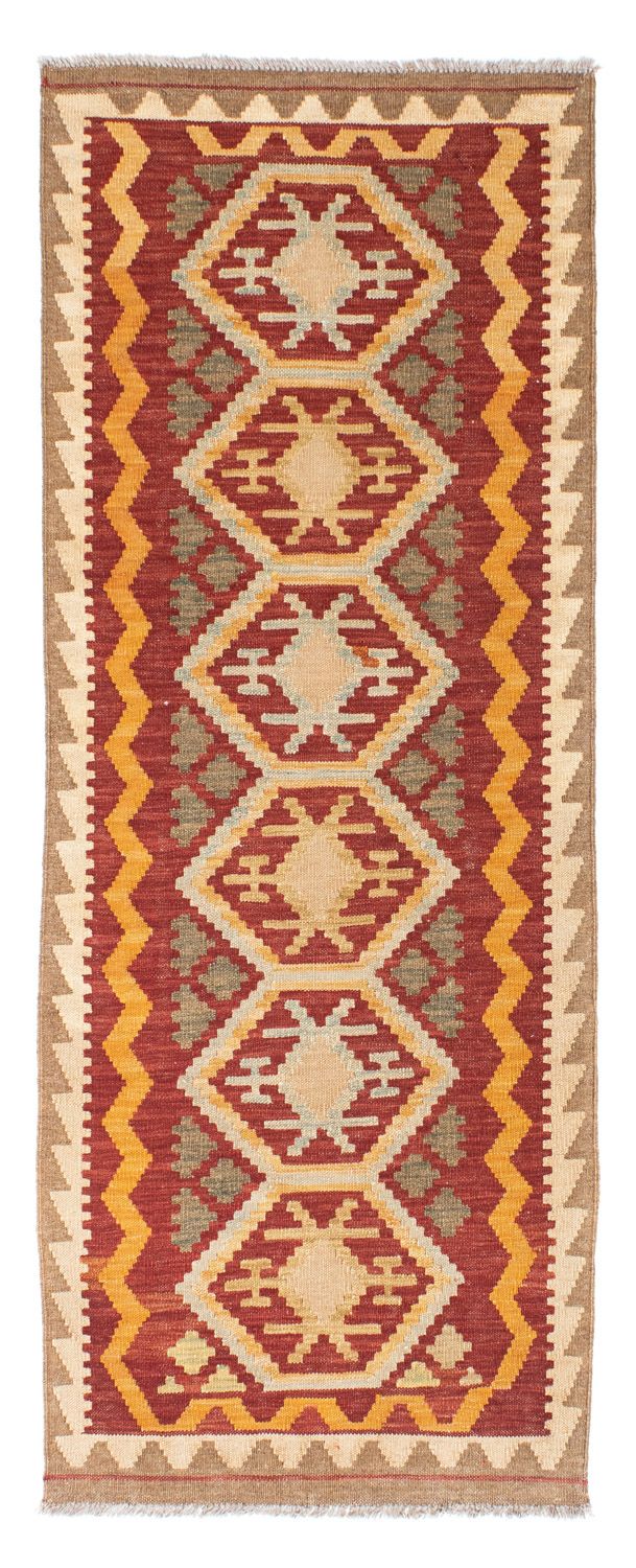 Runner Kelim Rug - Oriental - 196 x 76 cm - light brown