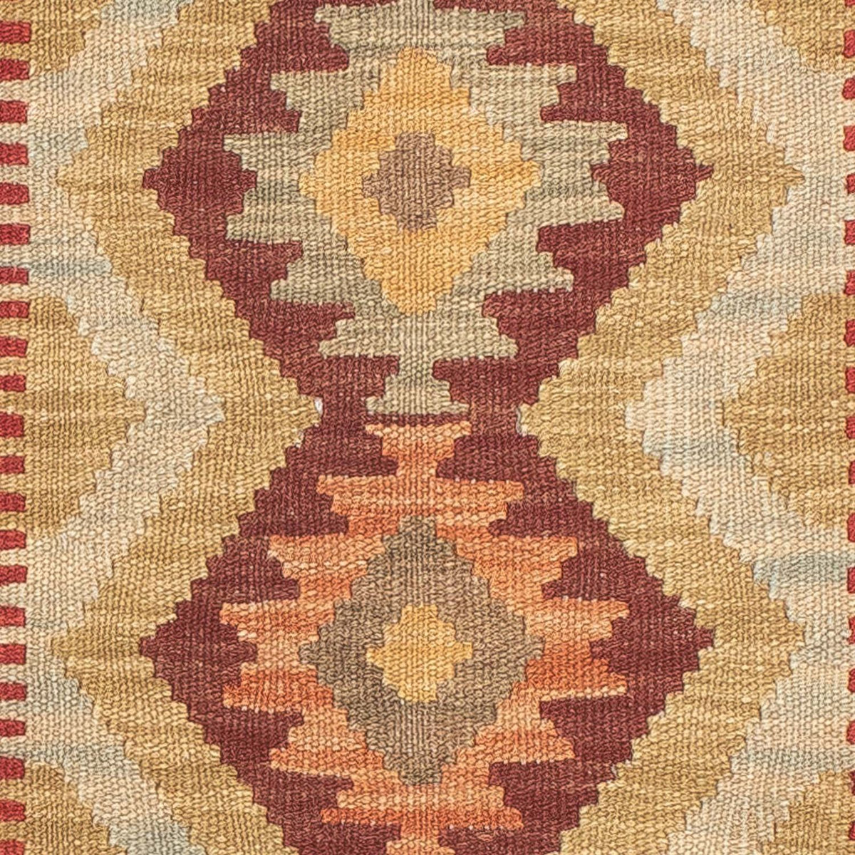Runner Kelim Rug - Splash - 194 x 69 cm - multicolored