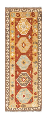 Runner Kelim Rug - Oriental - 203 x 70 cm - beige