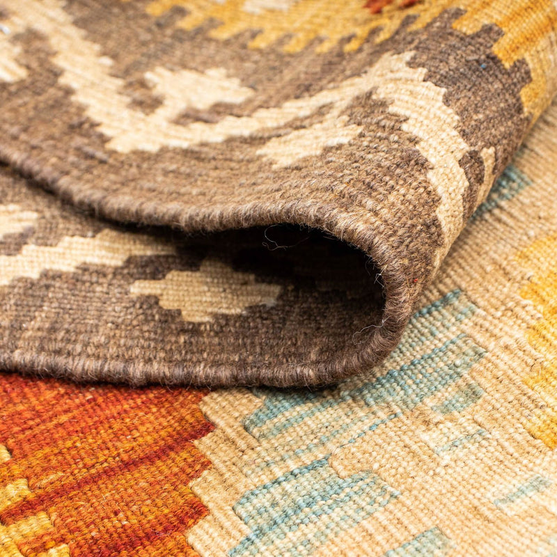 Runner Kelim Rug - Oriental - 203 x 70 cm - beige