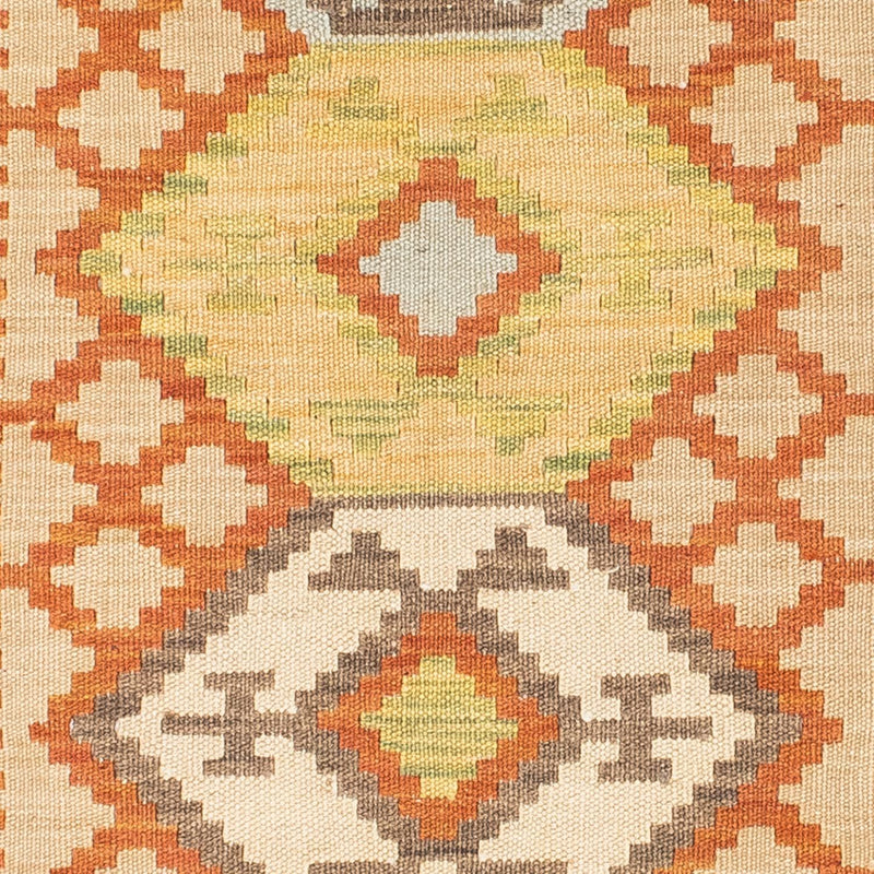 Runner Kelim Rug - Oriental - 202 x 76 cm - beige