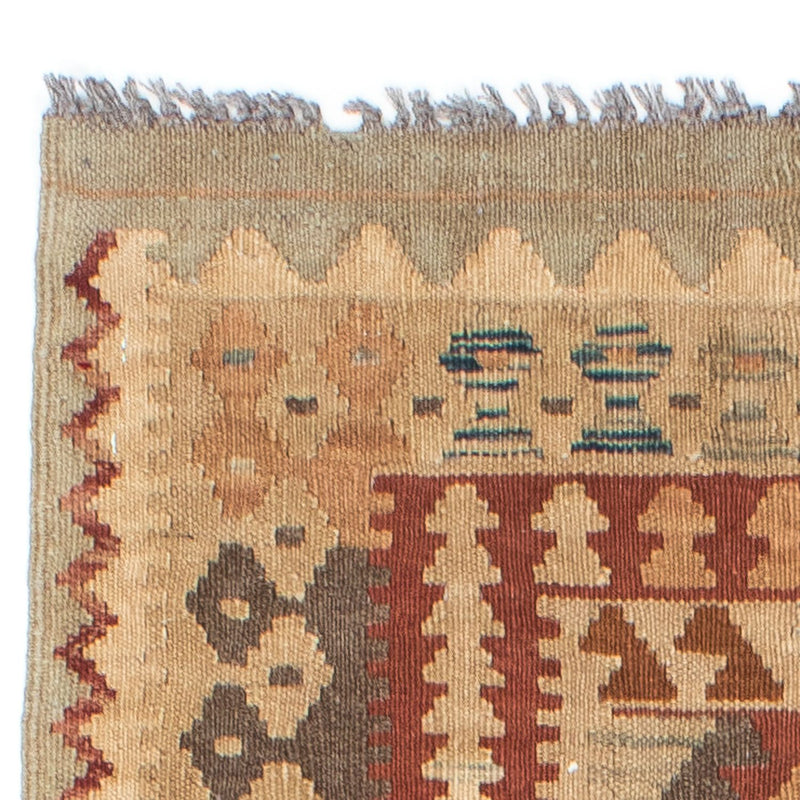Runner Kelim Rug - Oriental - 201 x 84 cm - beige