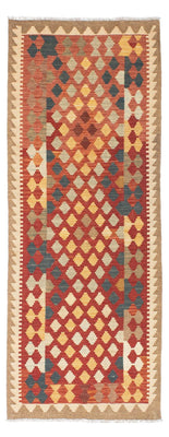 Runner Kelim Rug - Oriental - 198 x 74 cm - light red