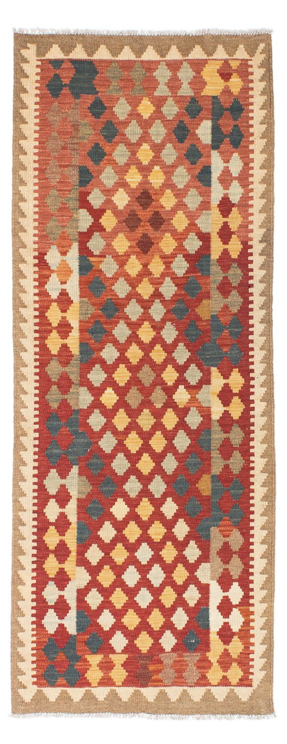 Runner Kelim Rug - Oriental - 198 x 74 cm - light red
