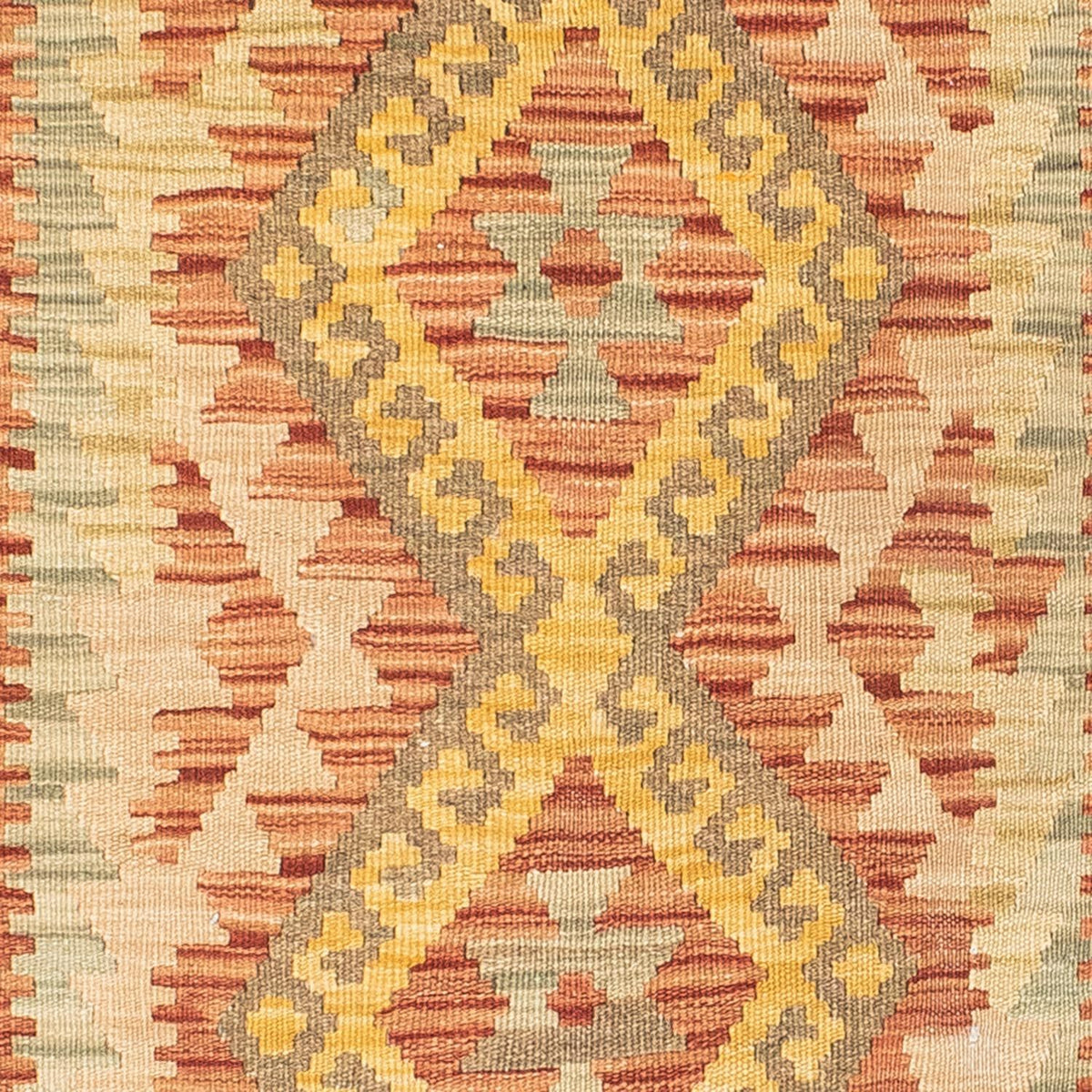 Runner Kelim Rug - Oriental - 197 x 72 cm - beige