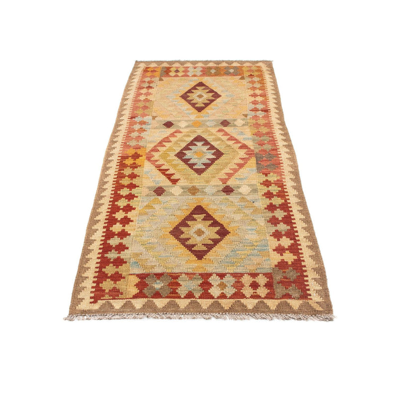 Runner Kelim Rug - Oriental - 198 x 75 cm - beige
