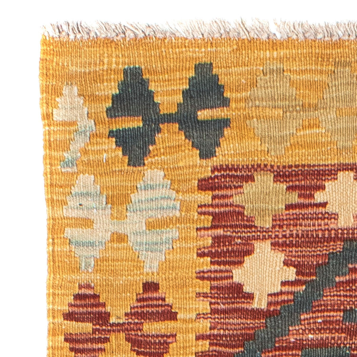 Runner Kelim Rug - Oriental - 202 x 72 cm - multicolored