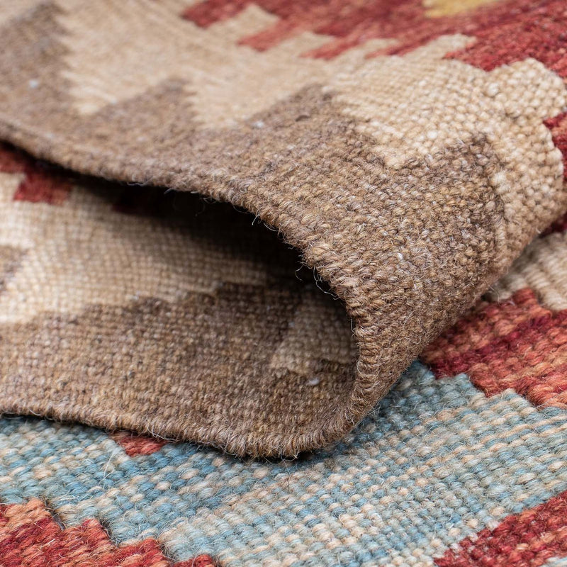 Runner Kelim Rug - Splash - 202 x 65 cm - multicolored