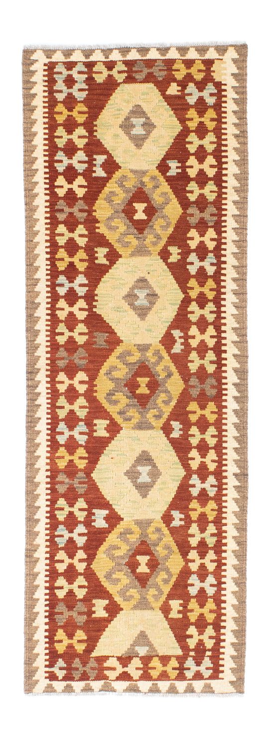 Runner Kelim Rug - Oriental - 195 x 67 cm - rust
