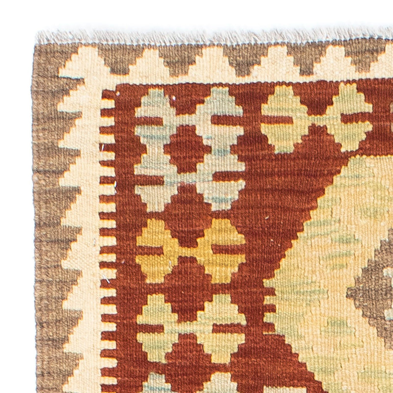 Runner Kelim Rug - Oriental - 195 x 67 cm - rust