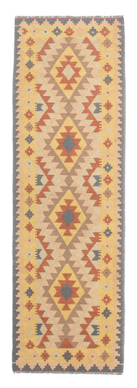 Runner Kelim Rug - Splash - 200 x 62 cm - multicolored