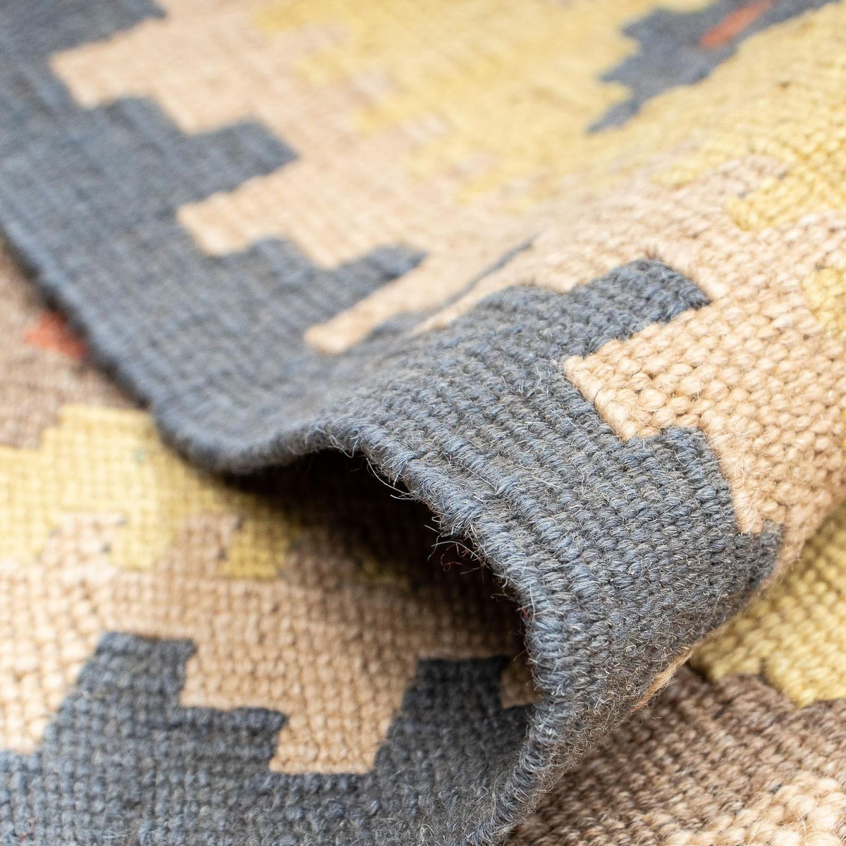 Runner Kelim Rug - Splash - 200 x 62 cm - multicolored