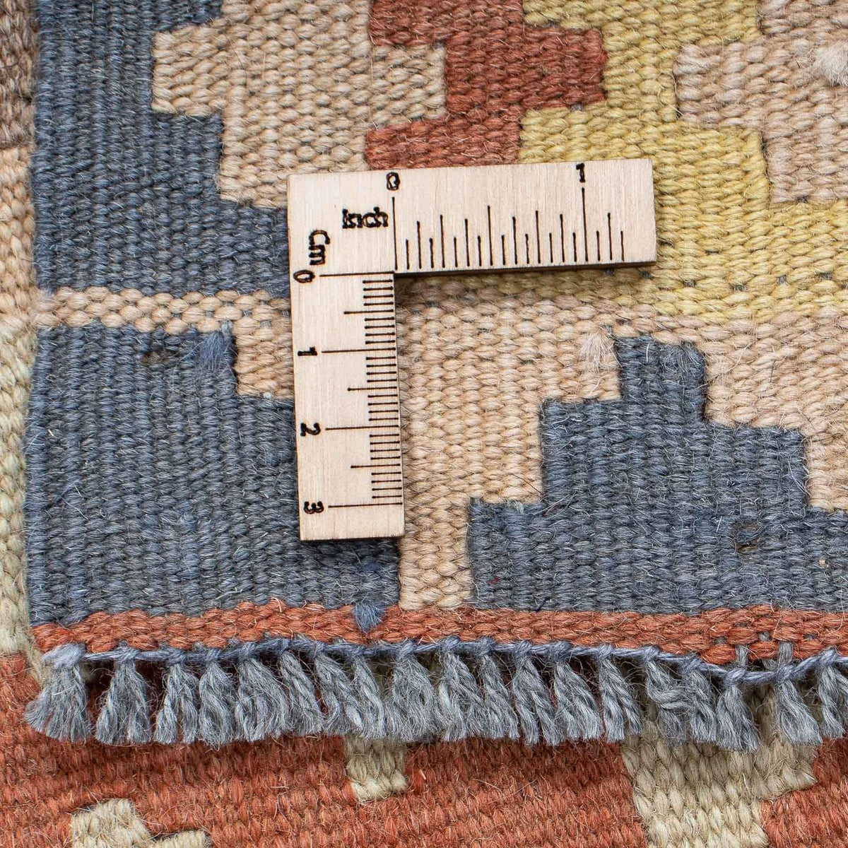 Runner Kelim Rug - Splash - 200 x 62 cm - multicolored