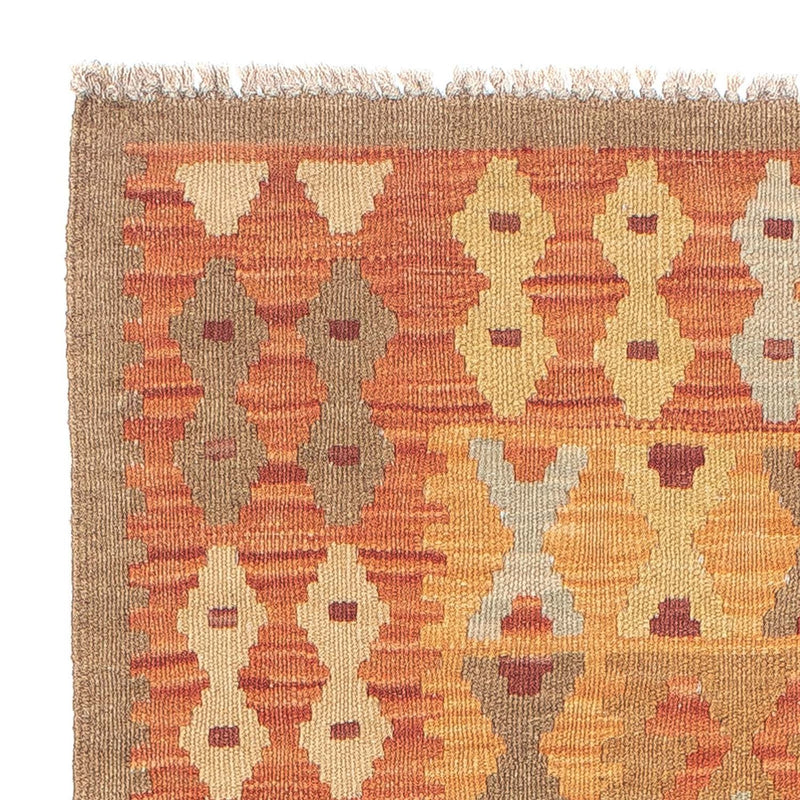 Runner Kelim Rug - Splash - 196 x 66 cm - multicolored