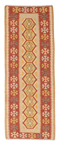 Runner Kelim Rug - Splash - 192 x 68 cm - multicolored