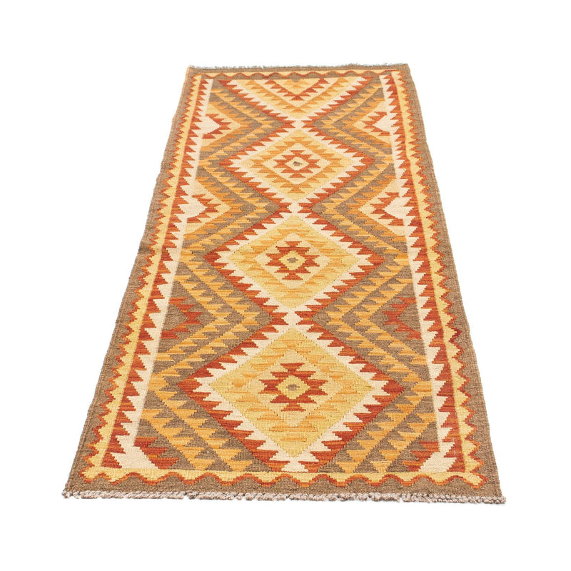 Runner Kelim Rug - Oriental - 192 x 69 cm - light brown