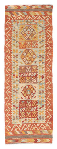Runner Kelim Rug - Splash - 194 x 65 cm - multicolored