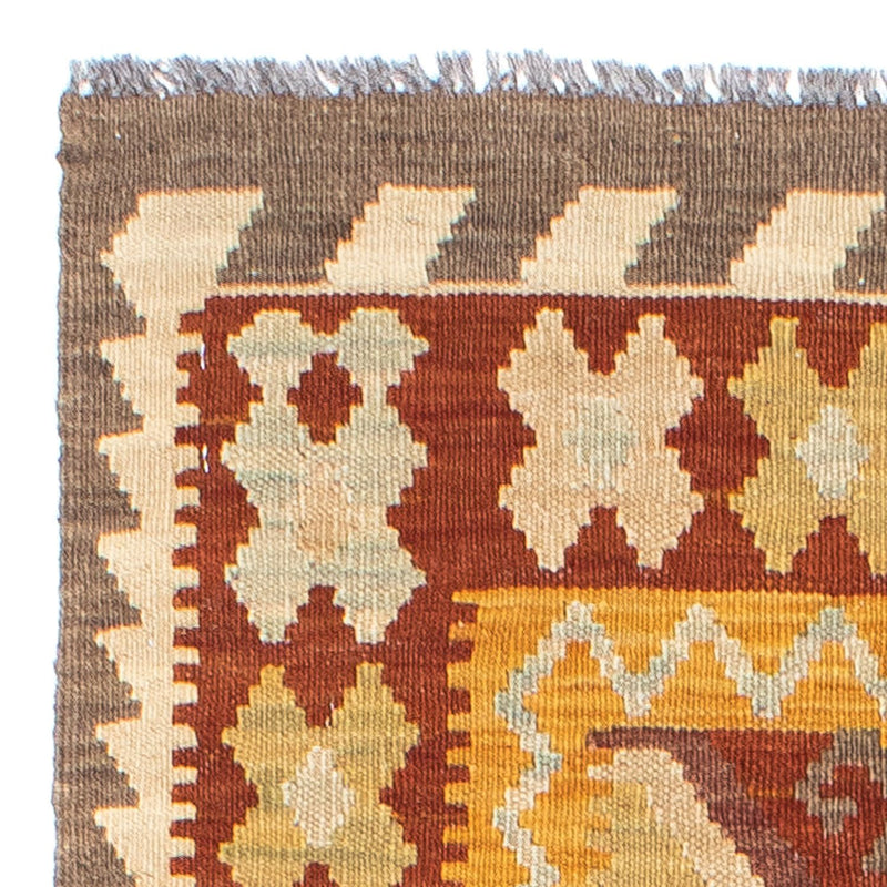 Runner Kelim Rug - Oriental - 195 x 65 cm - rust