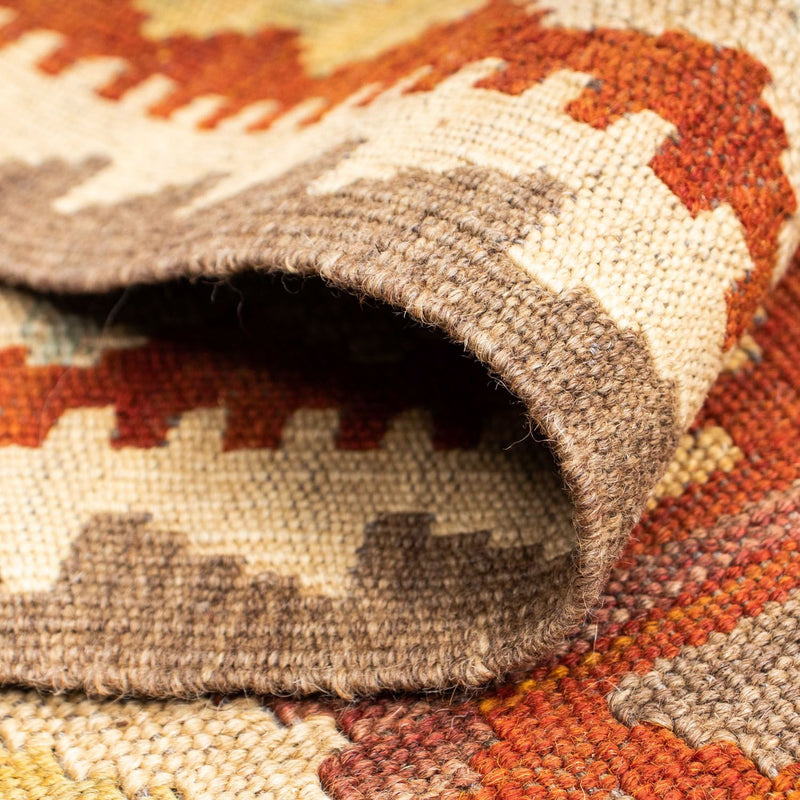 Runner Kelim Rug - Oriental - 195 x 65 cm - rust