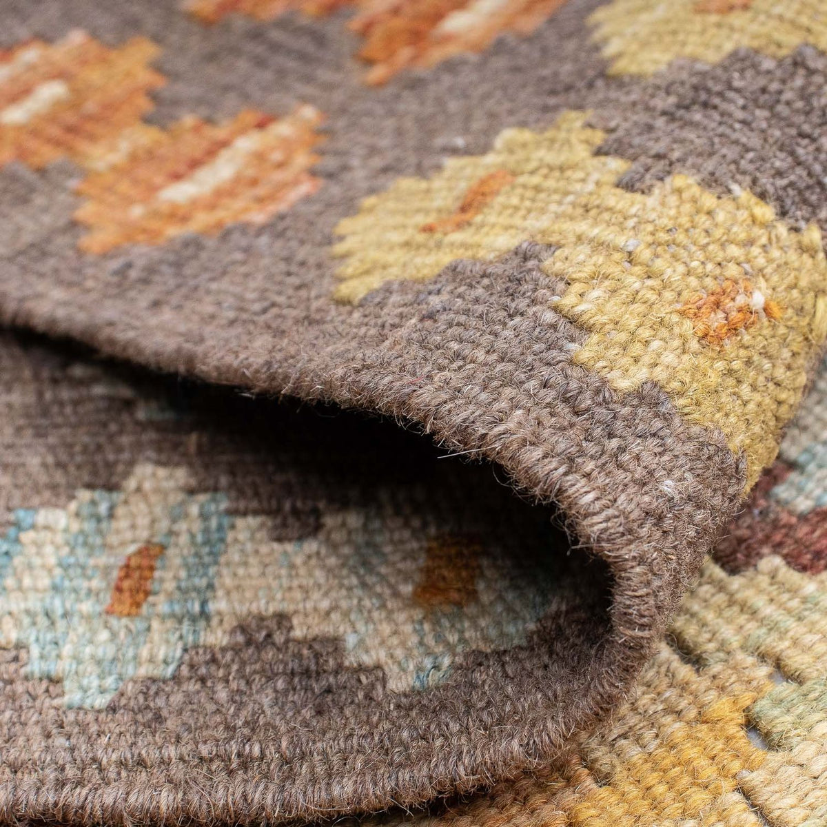 Runner Kelim Rug - Splash - 192 x 67 cm - multicolored