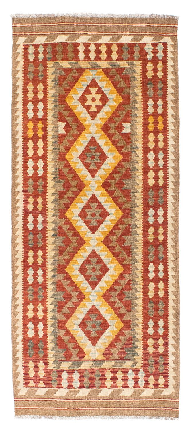 Runner Kelim Rug - Oriental - 192 x 76 cm - rust