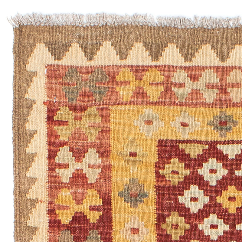 Runner Kelim Rug - Oriental - 197 x 73 cm - rust