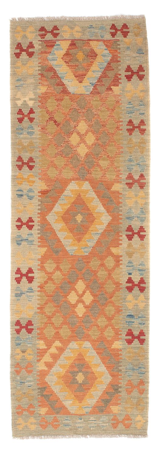Runner Kelim Rug - Splash - 199 x 64 cm - multicolored