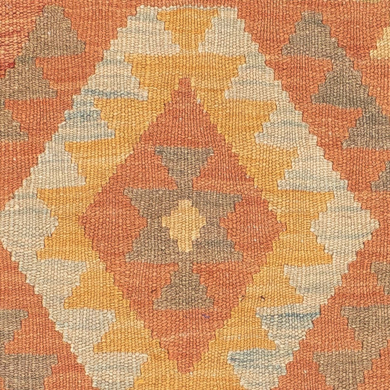 Runner Kelim Rug - Splash - 199 x 64 cm - multicolored