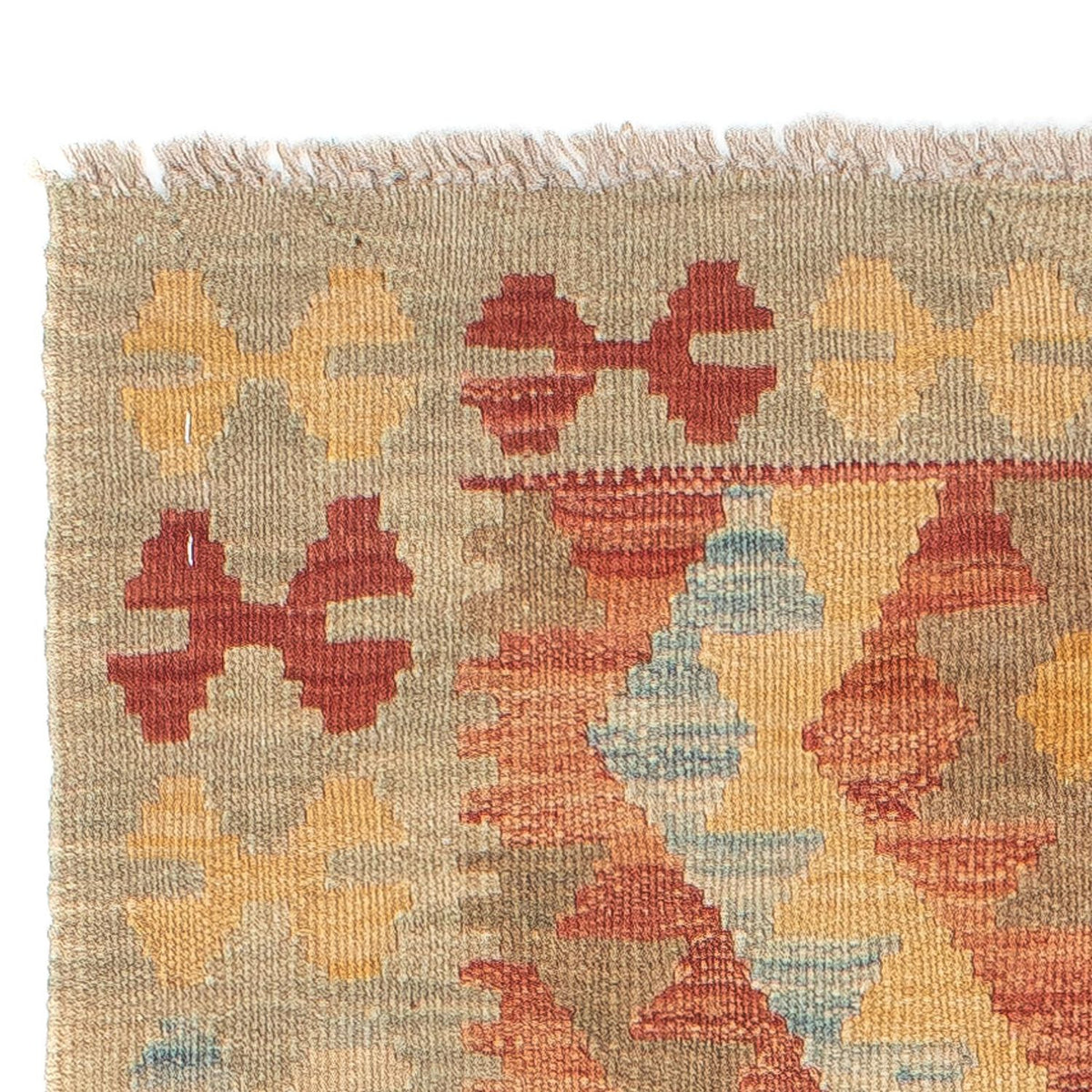 Runner Kelim Rug - Splash - 199 x 64 cm - multicolored