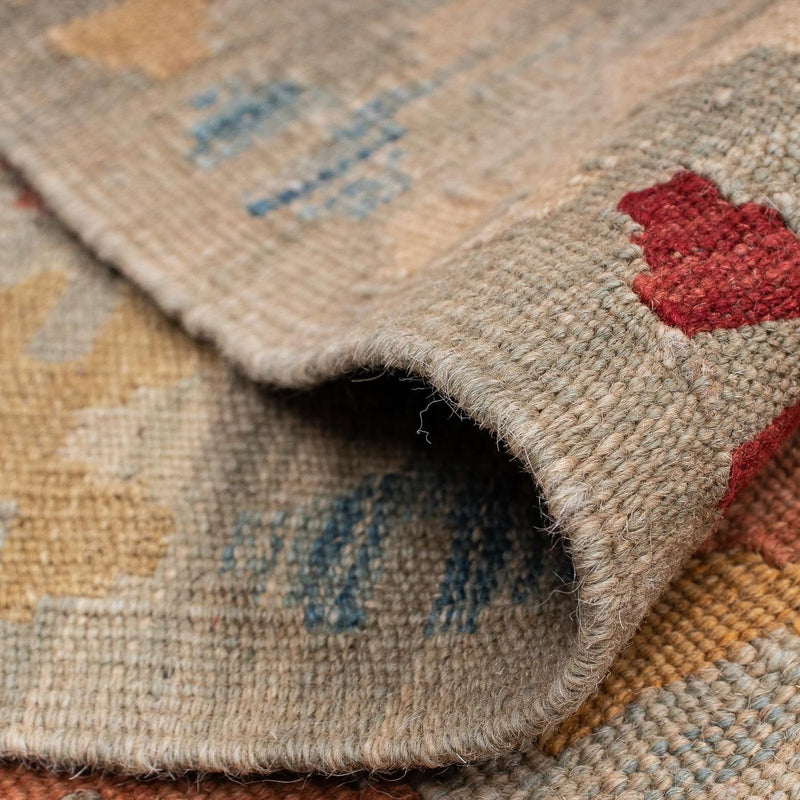 Runner Kelim Rug - Splash - 199 x 64 cm - multicolored