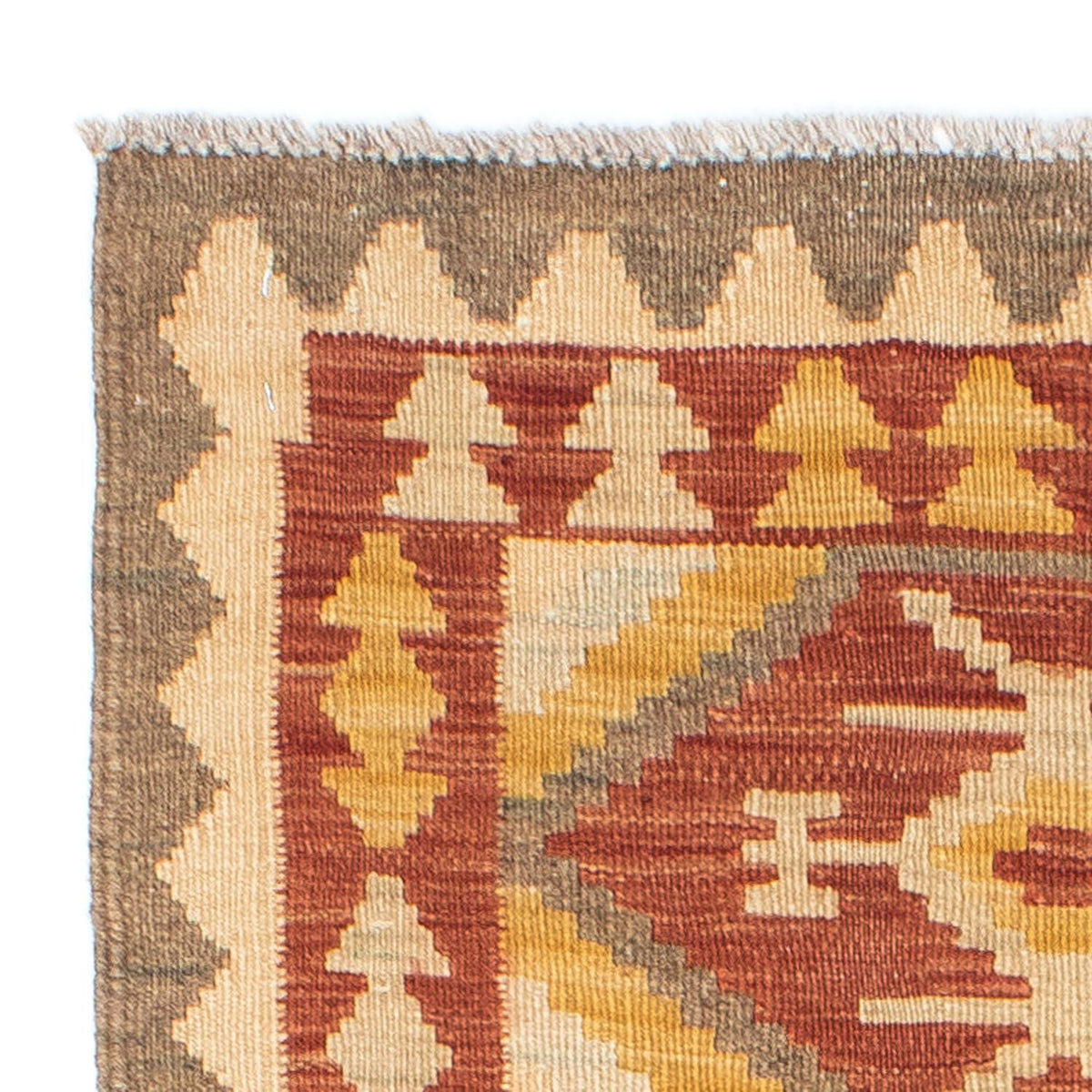 Runner Kelim Rug - Oriental - 190 x 71 cm - beige