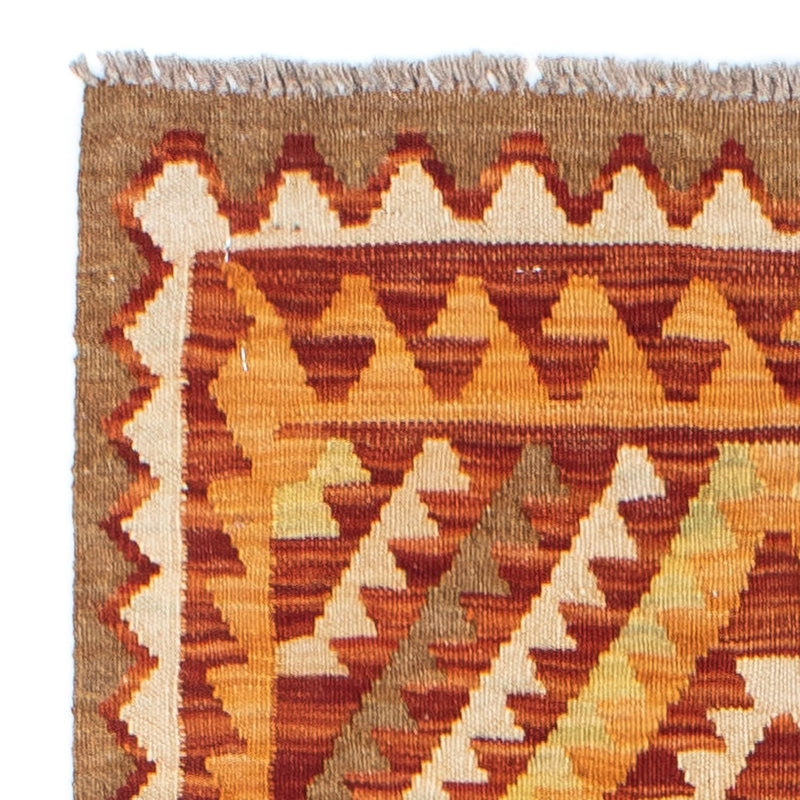 Runner Kelim Rug - Oriental - 231 x 62 cm - brown