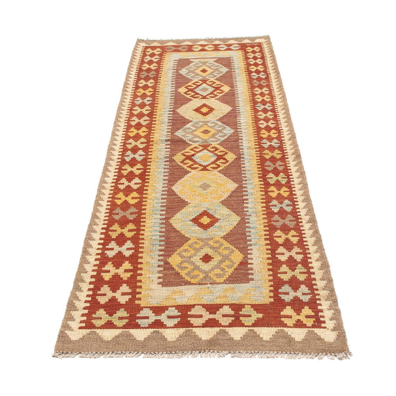 Runner Kelim Rug - Splash - 210 x 69 cm - multicolored