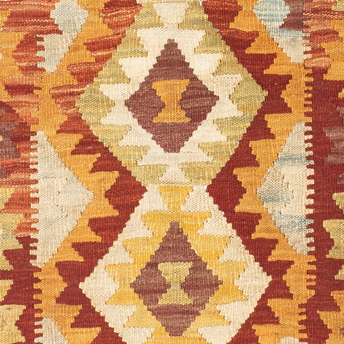 Runner Kelim Rug - Oriental - 198 x 73 cm - beige
