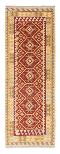 Runner Kelim Rug - Oriental - 203 x 71 cm - red