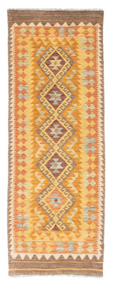 Runner Kelim Rug - Oriental - 209 x 71 cm - gold