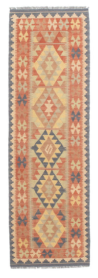 Runner Kelim Rug - Splash - 198 x 60 cm - multicolored