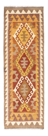 Runner Kelim Rug - Oriental - 203 x 64 cm - light brown