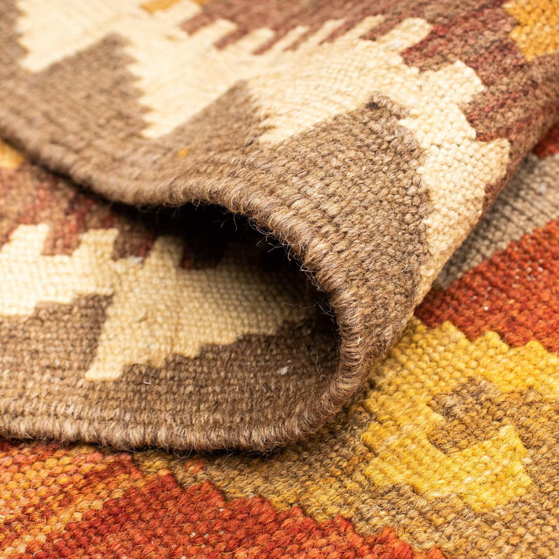 Runner Kelim Rug - Oriental - 203 x 64 cm - light brown