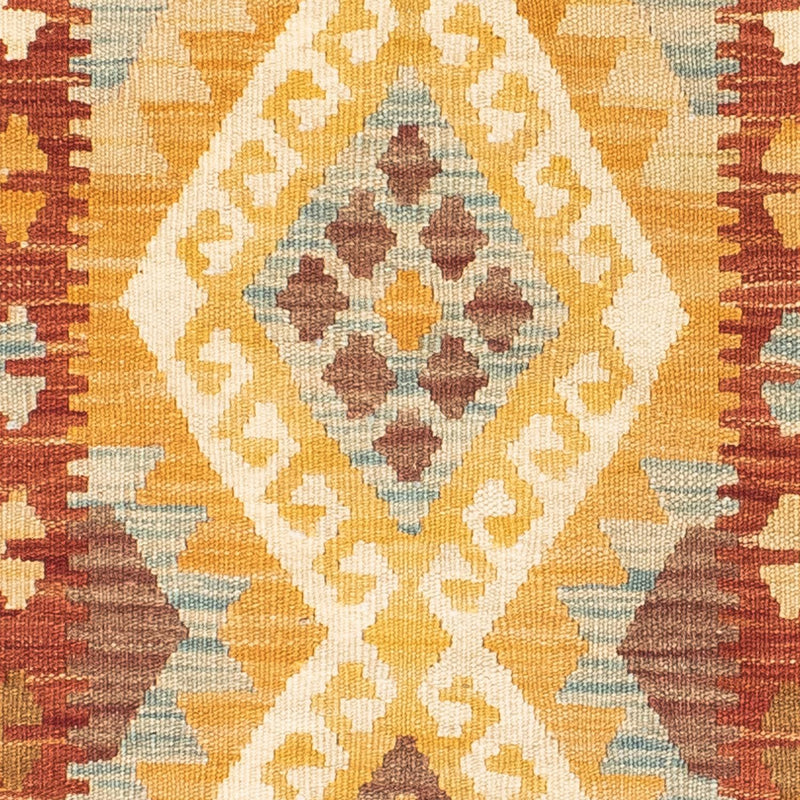 Runner Kelim Rug - Oriental - 206 x 67 cm - light brown
