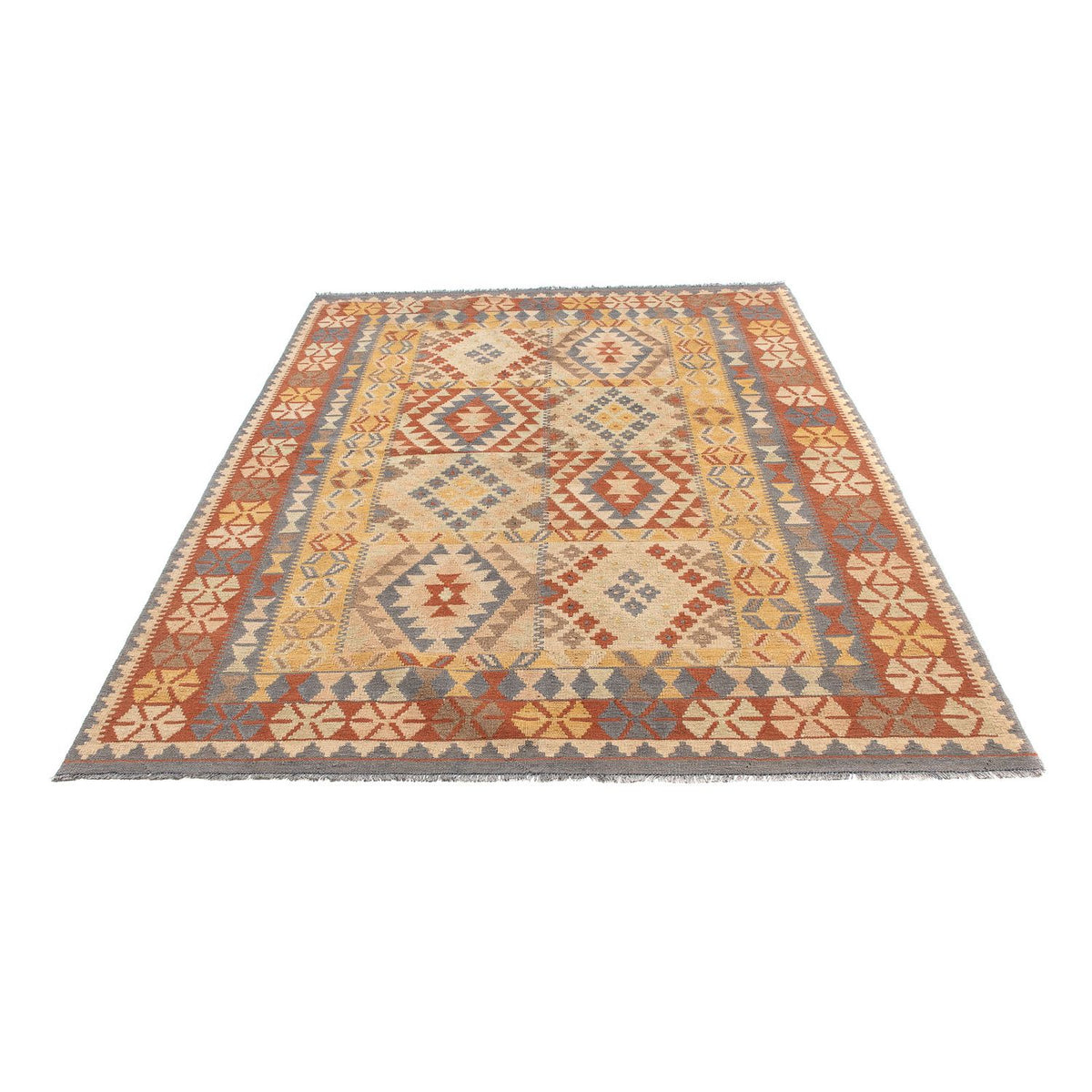 Kelim Rug - Oriental - 205 x 152 cm - multicolored